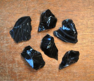 Rohstein: Obsidian 1 kg