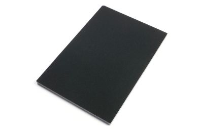 Schaumstoffeinlage, 300 x 200 x 12 mm (schwarz beflockt)