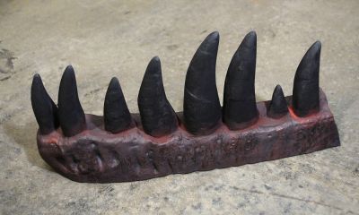 Abguss: Tyrannosaurus rex, Zahnreihe