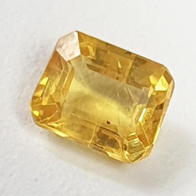 Golden Beryl , faceted – Octagon cut