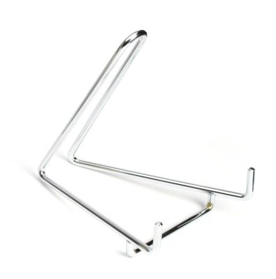 Metal display stand, chromed, 135mm