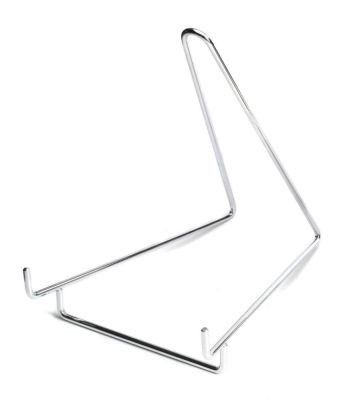 Metal display stand, chromed, 150mm