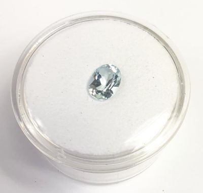 Aquamarine, faceted – Oval cut