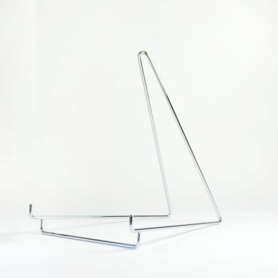 Metal display stand XL, chromed, 315 mm hight