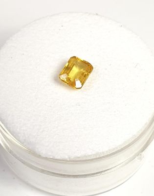 Golden Beryl , faceted – Octagon cut