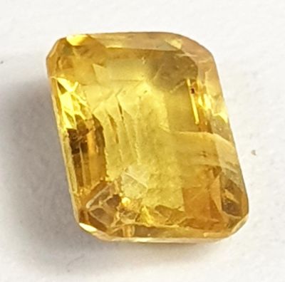 Golden Beryl , faceted – Octagon cut