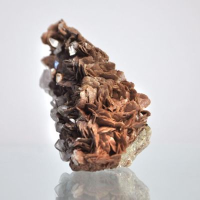 Barite xx, Calcite xx on Siderite xx, ITA