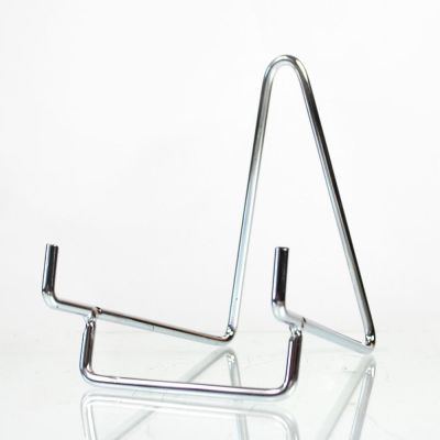 Metal display stand, chromed, 80 mm